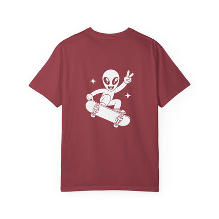 Skateboarding Alien T-Shirt