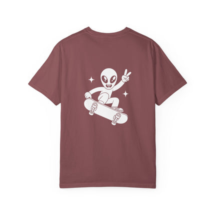 Skateboarding Alien T-Shirt