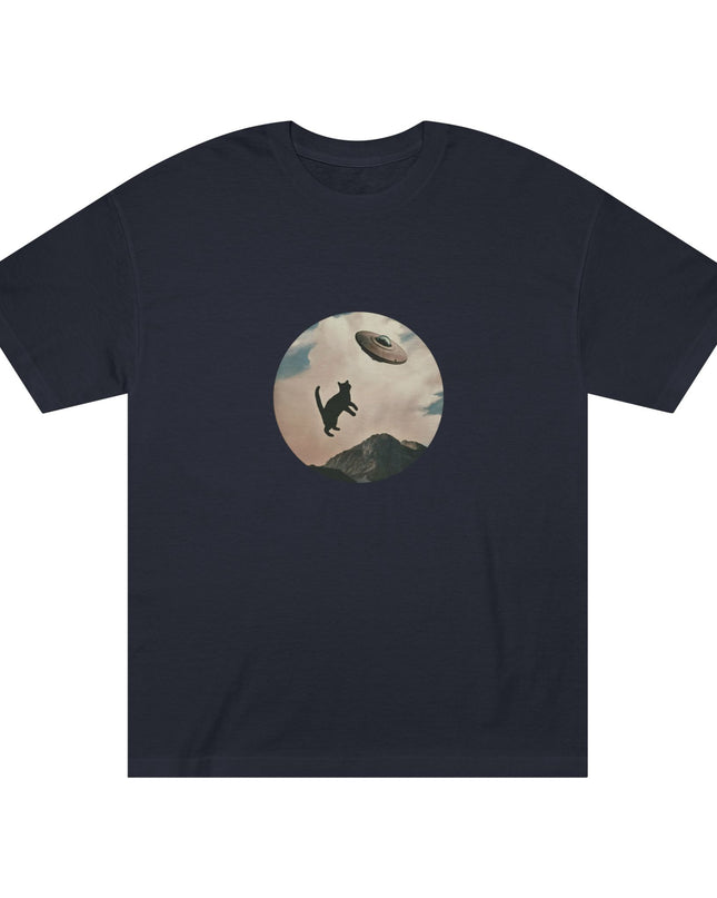 Alien Abduction Cat T-Shirt