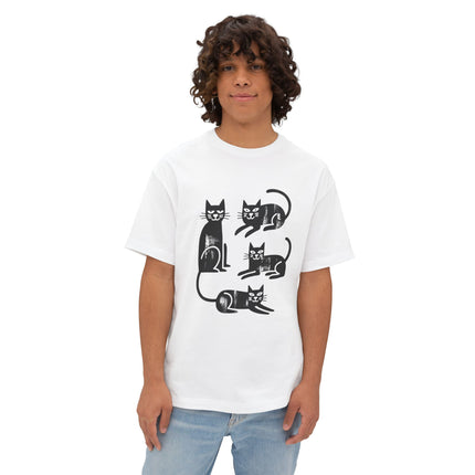 Cat Meetup Oversize Tee