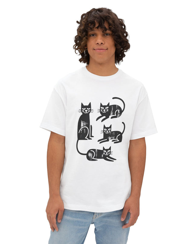 Cat Meetup Oversize Tee