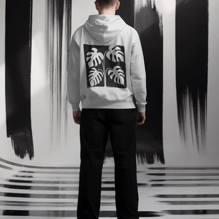 Framed Monstera Hoodie